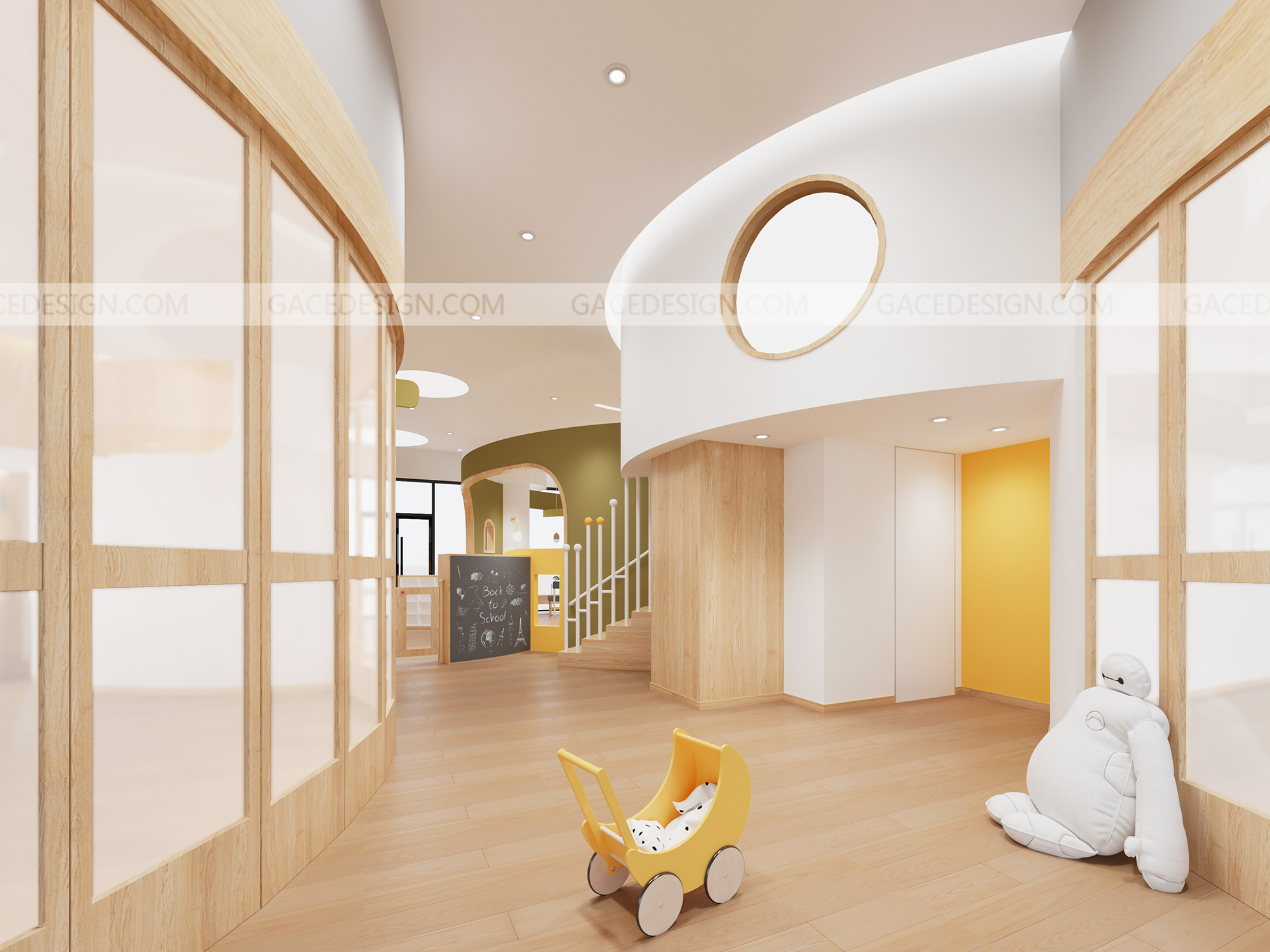 幼兒園走廊設(shè)計(jì)有哪些要點(diǎn)？