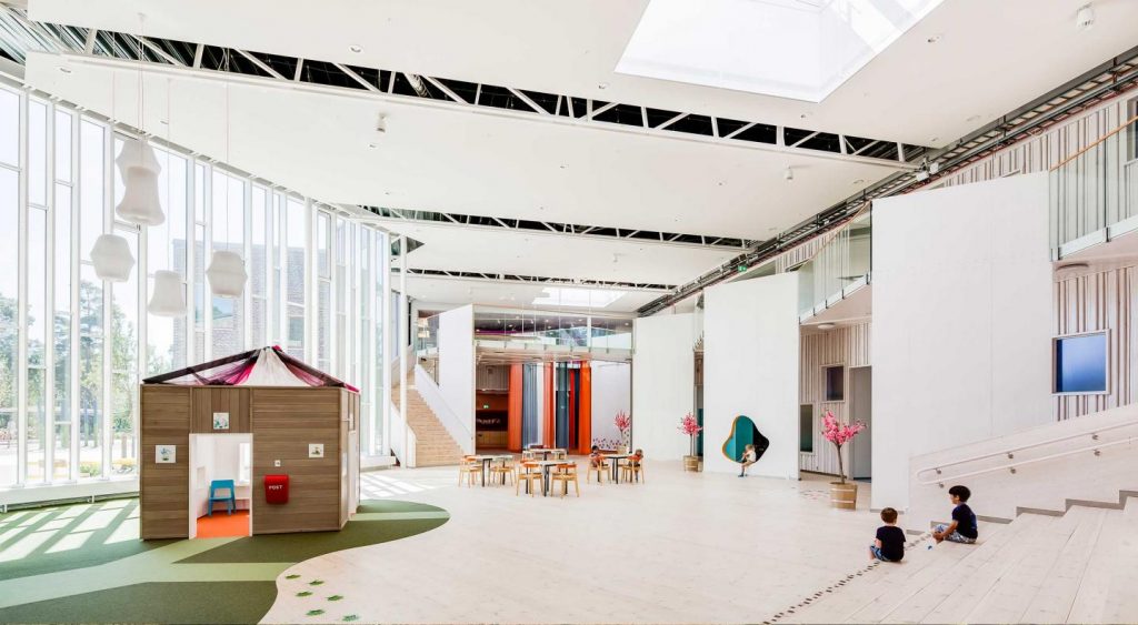 幼兒園室內(nèi)大廳設(shè)計主要區(qū)域有哪些？